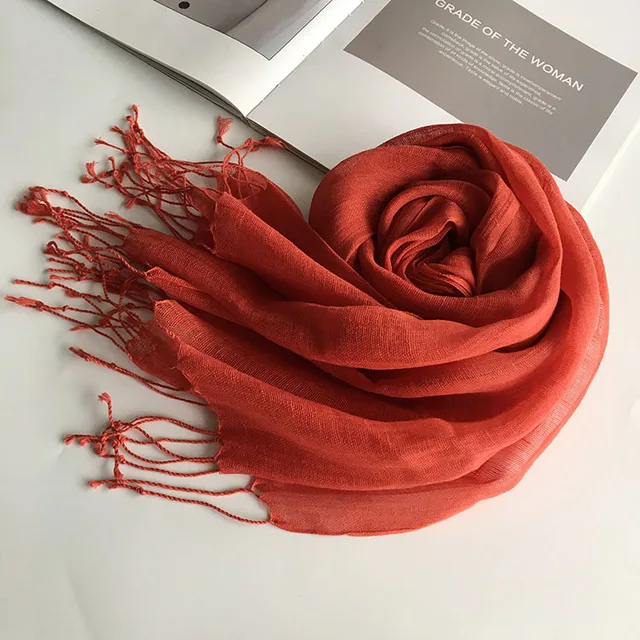 107560-9753b4.jpg Écharpe en lin de couleur unie pour femmes, turban hijab