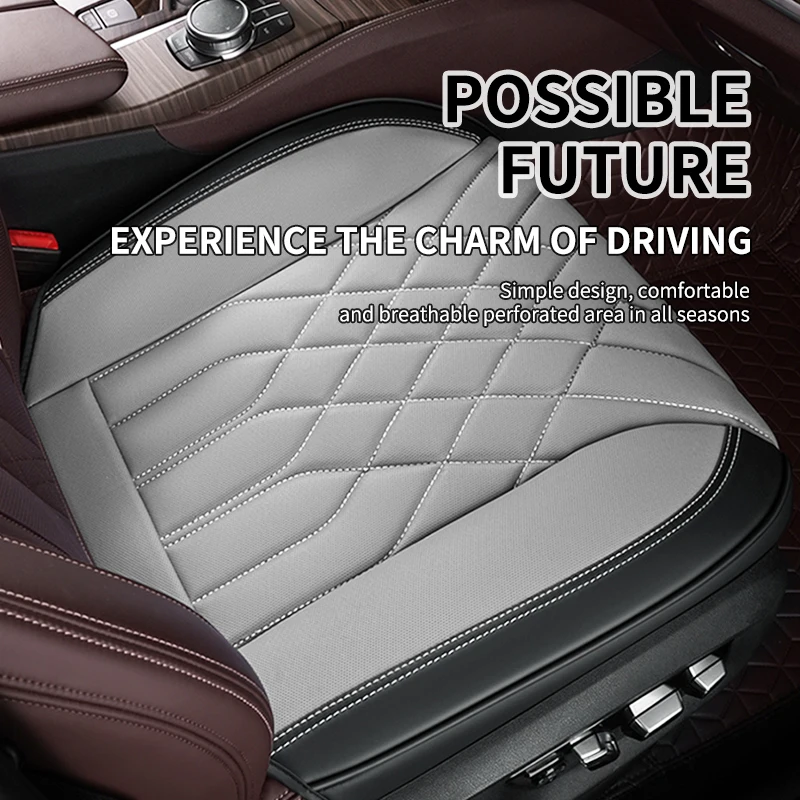 PU Leather Car Seat Cover Anti Slip Universal Auto Seat Protector