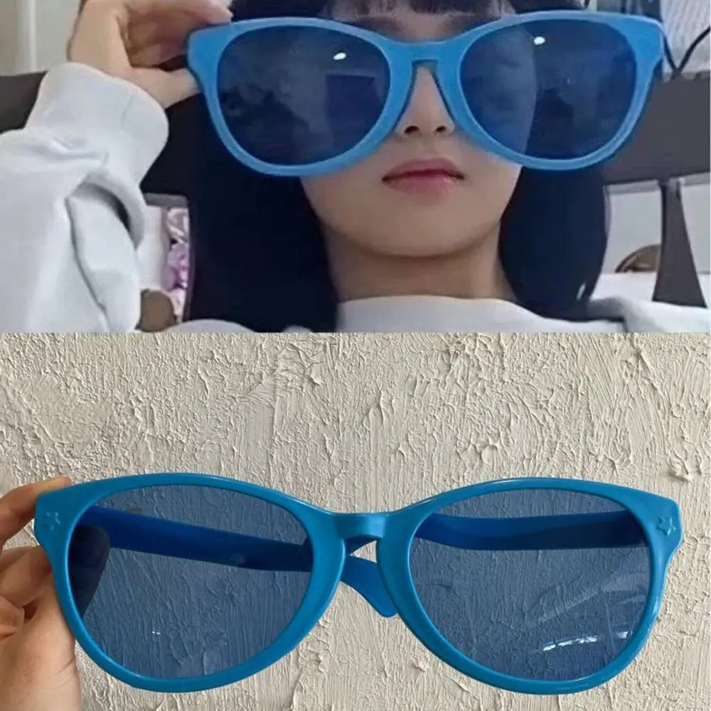 Fashion Party Props Large Frame Party Decoration Supplies Square Glasses Big Glasses Glow Glasses Shades