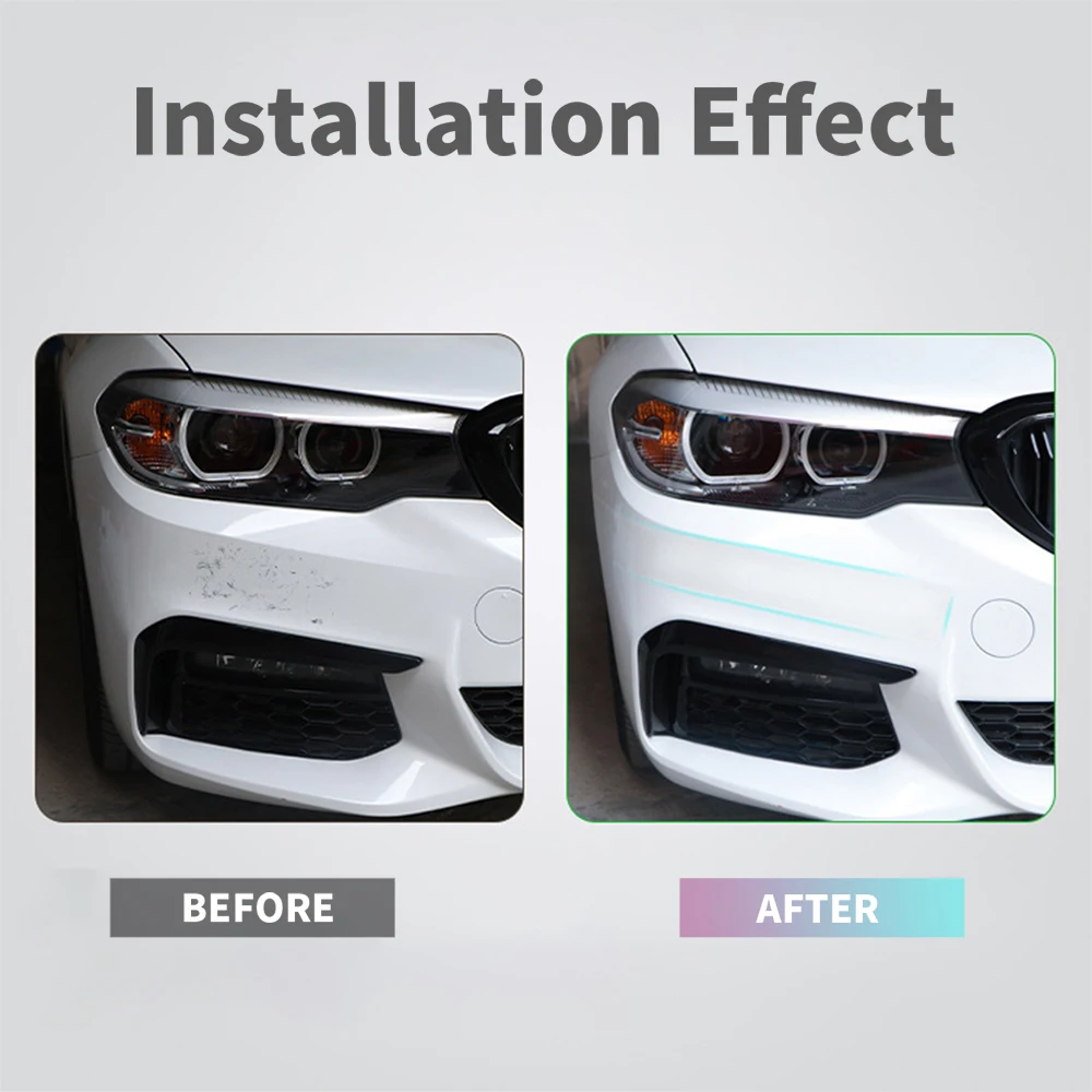 Podofo 5m Car Anti Scratch Protection Car Door Waterproof Protector Film Sticker Decal