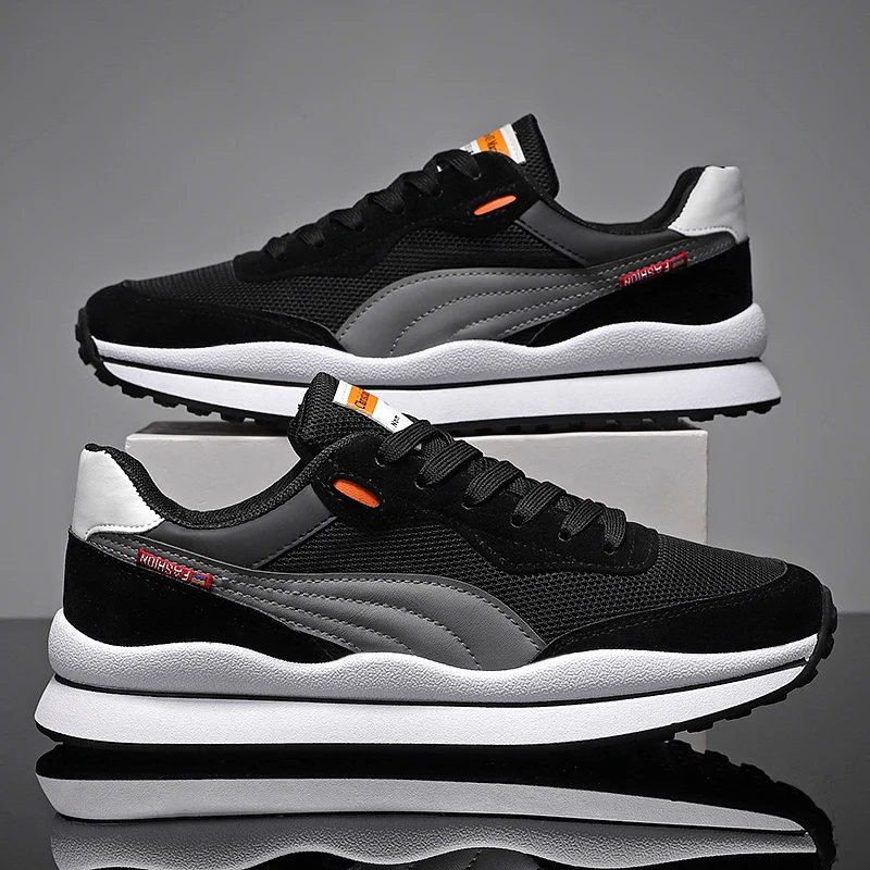 

Men Sneakers Breathable Running Shoes Outdoor Sport Fashion Comfortable Casual Gym Mens Shoes