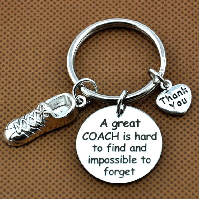 Thank Coach, Coach Heart Keychain, Yes Coach, Coach Key Chains