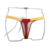 BOYTHOR Men's Swimming Trunks Thong Swimming Trunks Match Color Narrow Edge Sexy Fashion Swimming Beach Pool Swimming Trunks 2