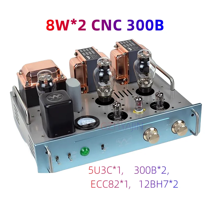 Ultimo Amplificatore A Tubo Elettronico Cnc 300B 8W * 2 Classe A Single Ended , 5 U3C * 1, 300B * 2, Ecc82 * 1, 12 Bh7 * 2