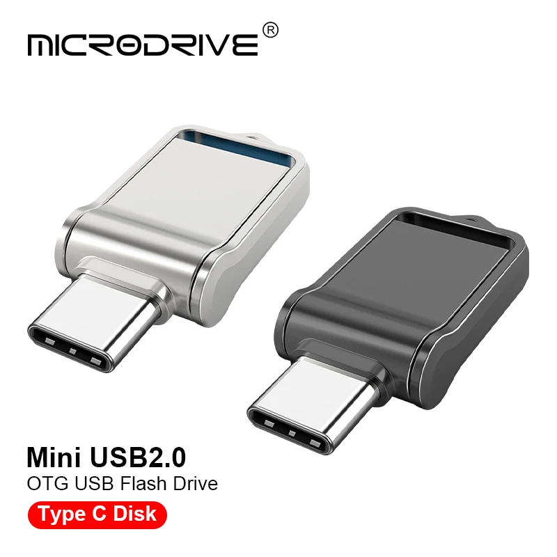 USB Flash Drive 2.0 USB C OTG 16GB 128 64 32GB For Xiaomi Redmi5 For S9 Plus Note 9