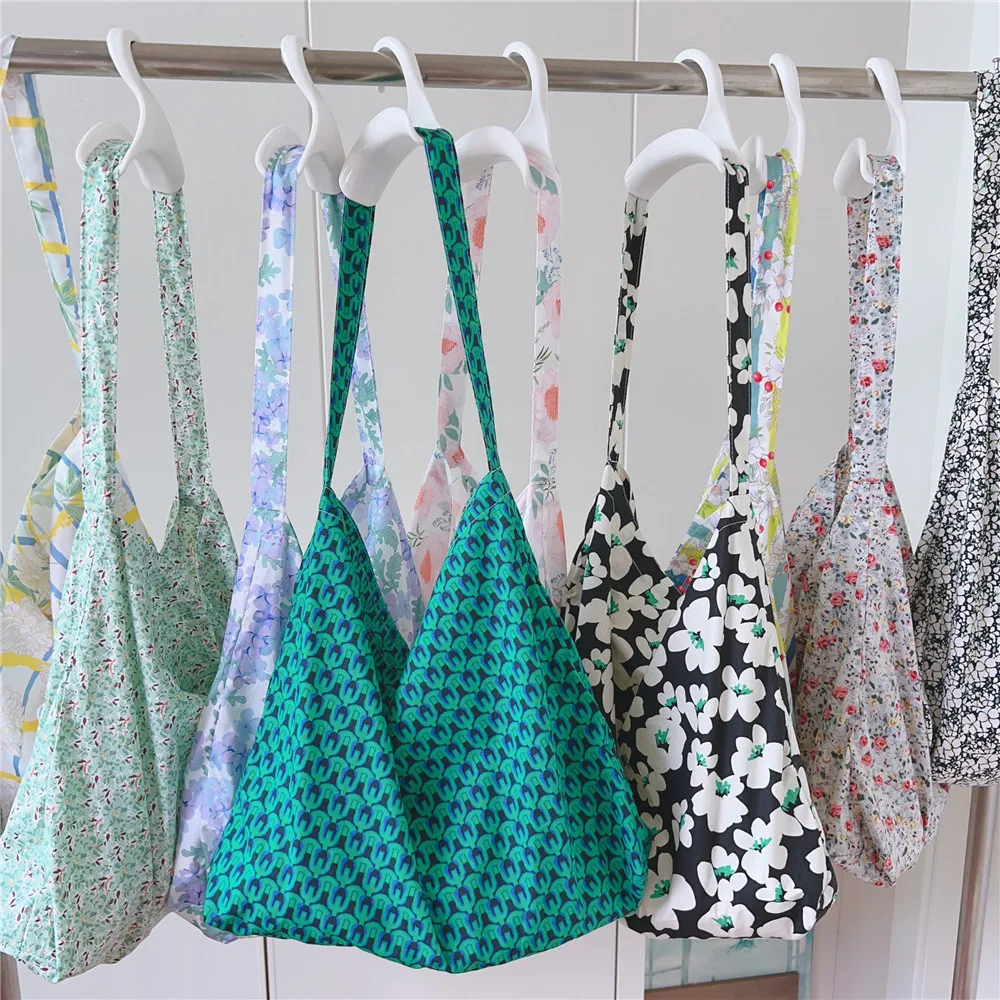 

Хлопковая сумка, сумки для женщин, сумки на плечо, женская мягкая Экологически чистая многоразовая сумка для девочек, маленькая и большая сумка-тоут для покупок