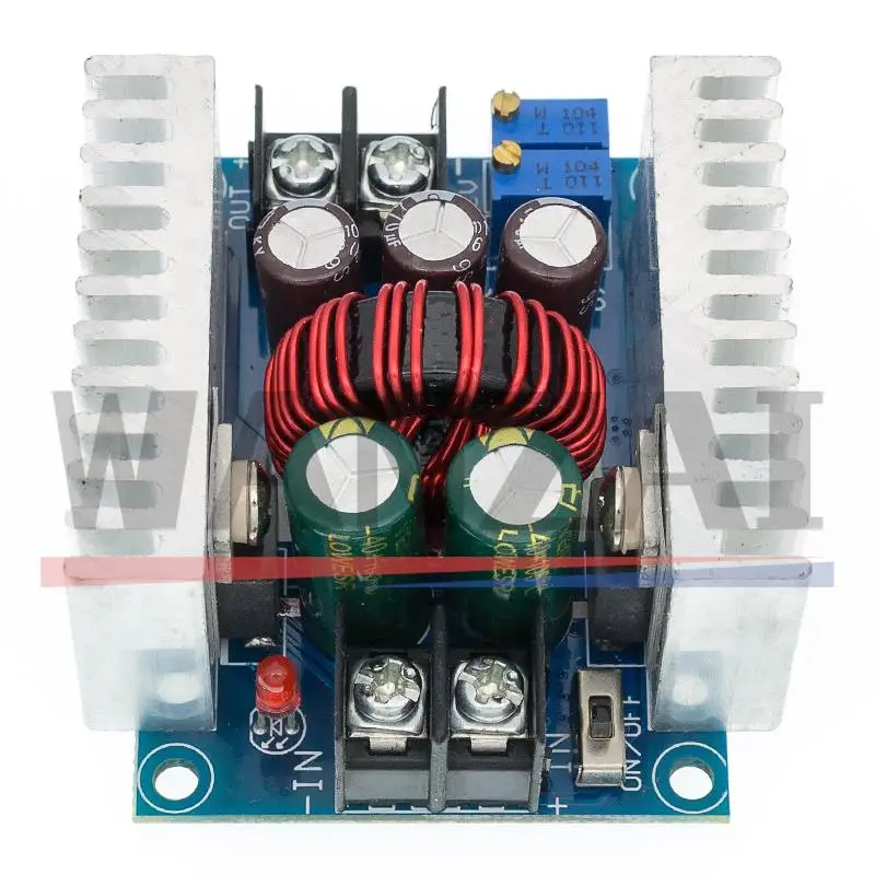 300W 20A DC-DC Buck Converter Step Down Module Constant Current LED Driver Power Step Down Voltage Module Electrolytic Capacitor - Image 5