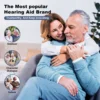 Rechargeable Hearing Aids Digital  Hearing Aid Adjustable Tone Sound Amplifier Portable Deaf Elderly digital Hearing Aid 5