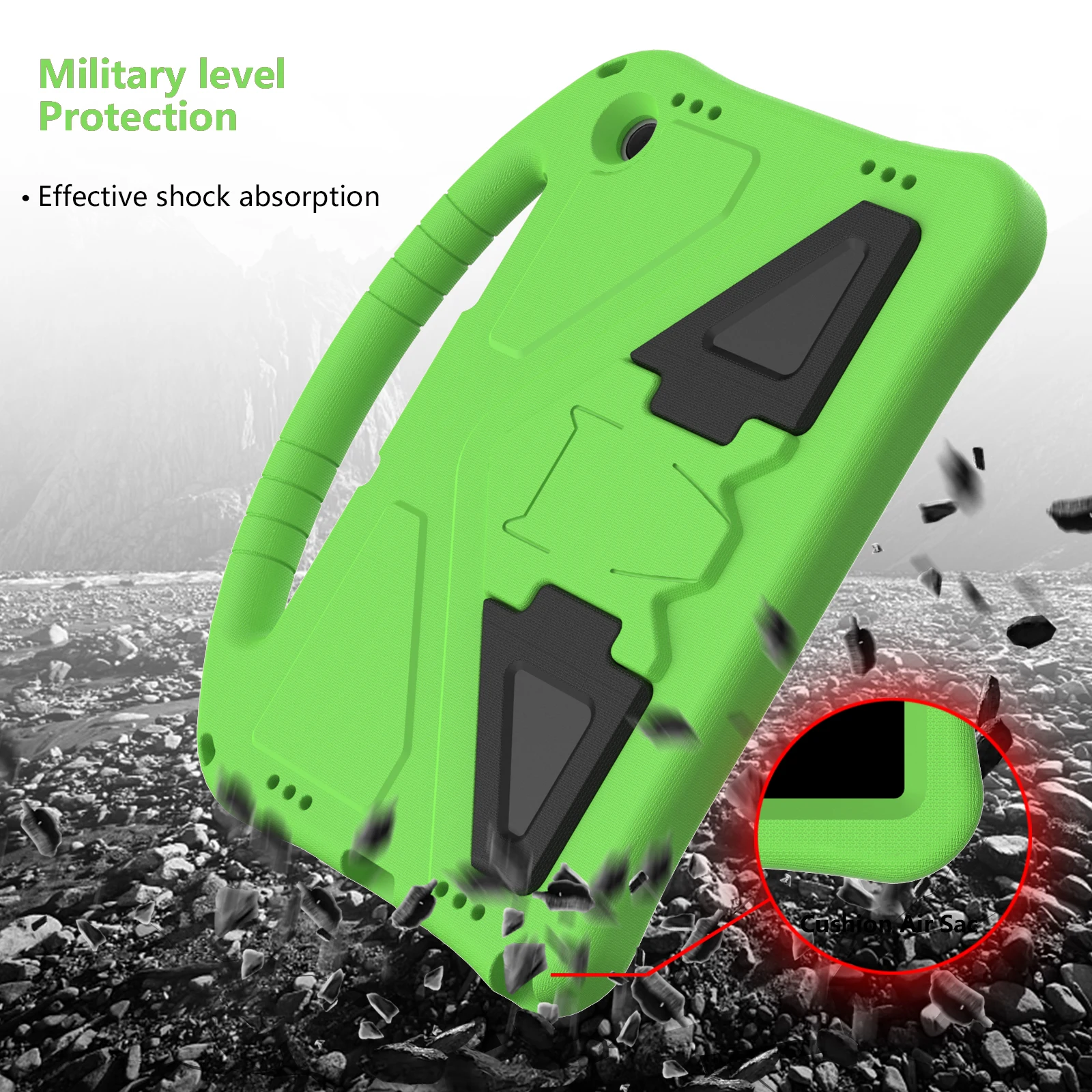 Kids Case for Samsung Galaxy Tab A9 Plus (11 Inch) Anti-Fall Shockproof Stand Hand-Held for Samsung Galaxy Tab A9+ 11.0\