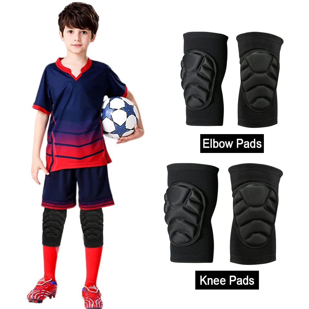 Rodilleras Niña Coderas Deportivas Para Niños Par (6-14 Años