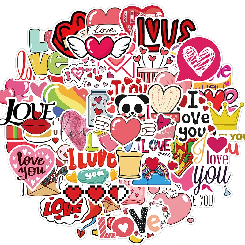 Colorful Aesthetic Stickers for Children's Creative Scrapbooking and School Supplies