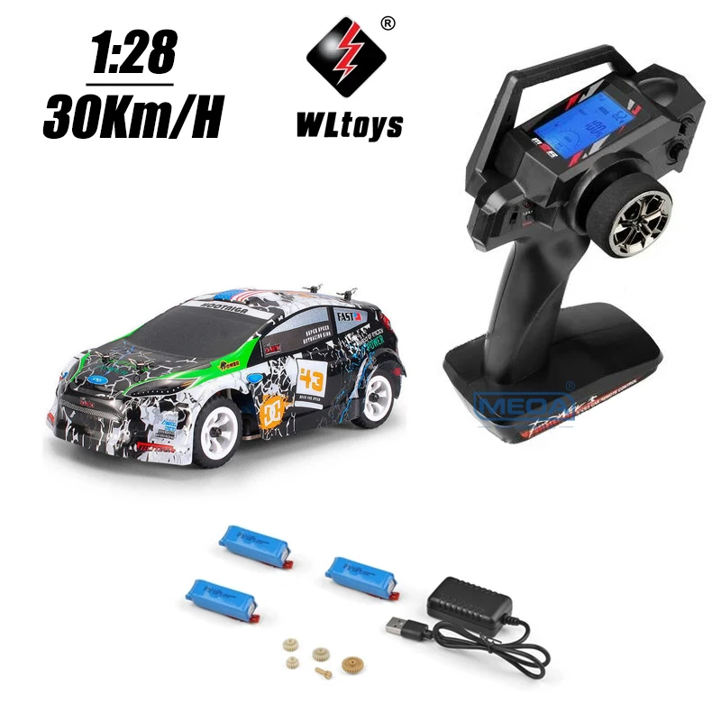 Wltoys K989 K969 284131 Upgrade LCD Version 4WD 1/28 RC High Speed