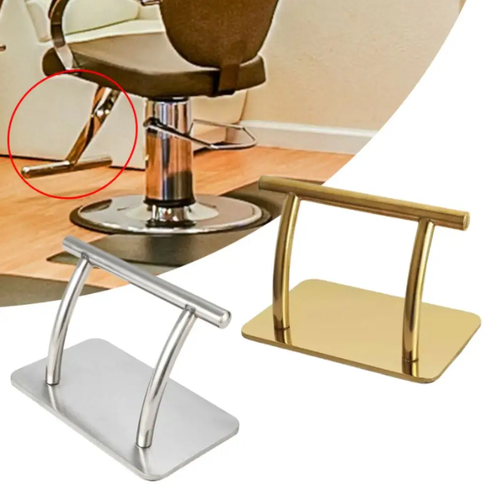 Stainless Steel Foot Rest Comfortable Pedal Mobile Footrest Chair Accessory Parts Ergonomic Design Stable Universal