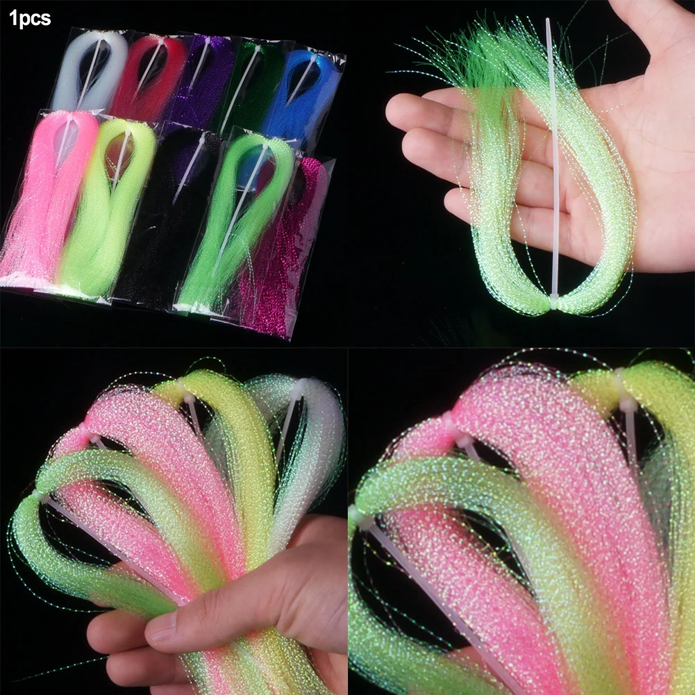 

Fly Crystal Fishing Tying High Quality 26cm Brand New Nylon Fishing Tying Fly Fishing Tying Fishing Accessories