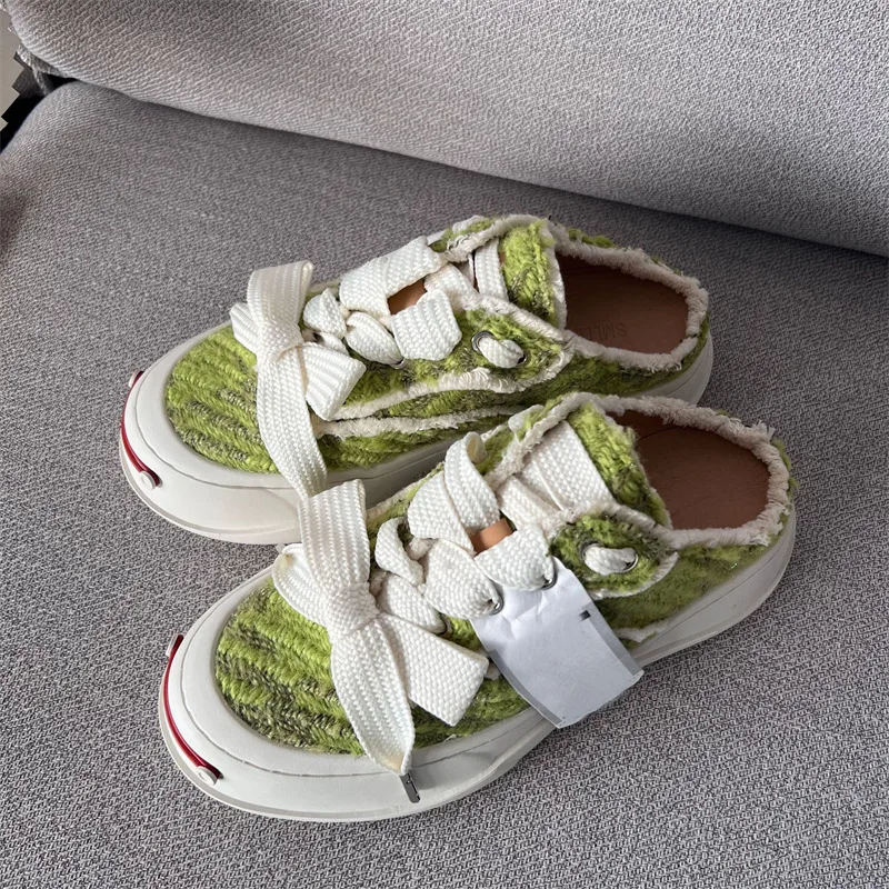 

Зеленые бабочки, повседневные лоферы, круглый носок, Мокасины, Zapatillas Hombre Zapatillas Smile, модная теннисная обувь, весна