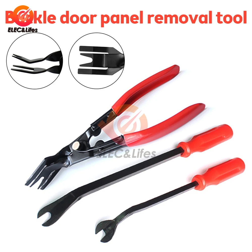 Car Door Trim Remover Tool - Interior Panel Upholstery Clip Removal Pry Lever 2 thumbnail image