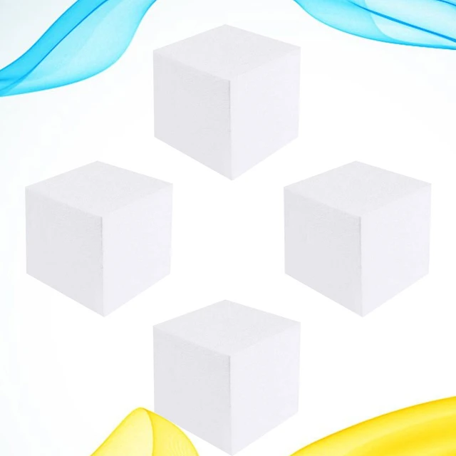 Foams Foam Blocks Crafts Flower Diy Dry Bricks Cubes Floral Polystyrene  Wedding Block Sculpting Square White Cube - AliExpress