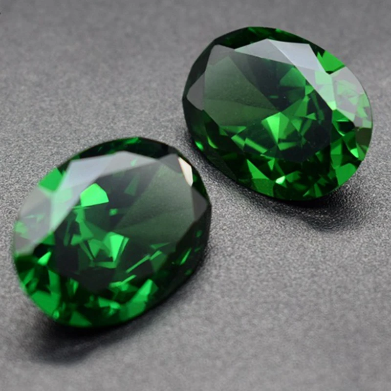 Hübscher Smaragd, 8×10 mm, ovaler Schliff, 6,50 Karat, Edelsteine, Smaragd, VVS, Edelsteinschmuck, DIY – Detail 5