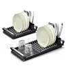 1pcs Expandable Small Dish Drying Rack Dish Racks for Kitchen Counter Dish Drainer Removable Cutlery Holder Kitchen Organization 1