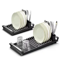 1pcs Expandable Small Dish Drying Rack Dish Racks for Kitchen Counter Dish Drainer Removable Cutlery Holder Kitchen Organization 1
