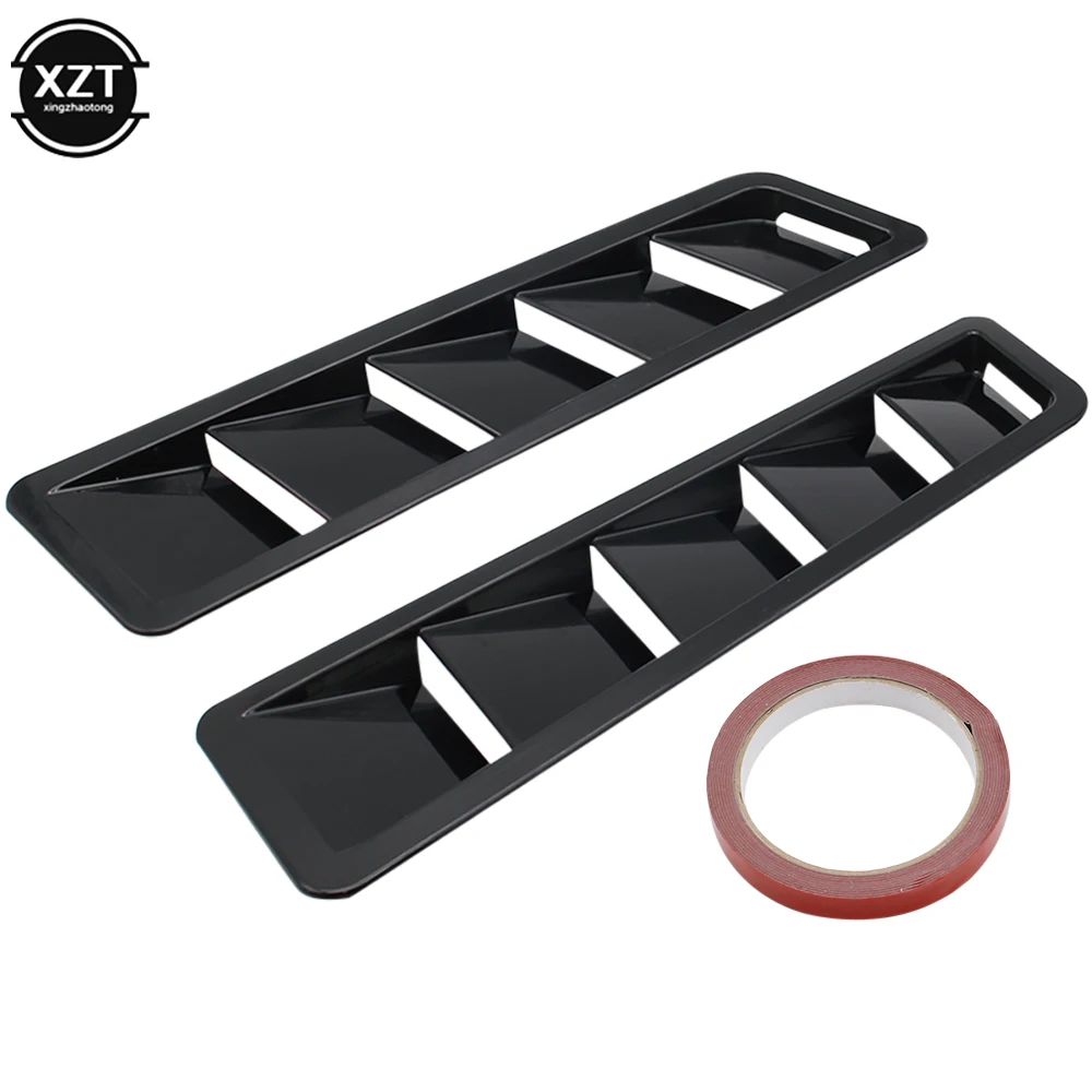 Extracteurs De Capot Style Focus RS MK2 – Lot De 2 Vents Universels En ABS Pour Voiture
