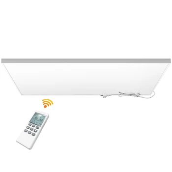 Byecold 860W Infrared Ceiling Heater with Built-in Thermostat Remote Control Ceiling-mounted Heating Panel 1