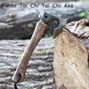 Tai Chi Bagua Axe Outdoor Gardening Camping Play Forging Shape Emergency Consumption Jungle Logging Woodcutting Axe 3