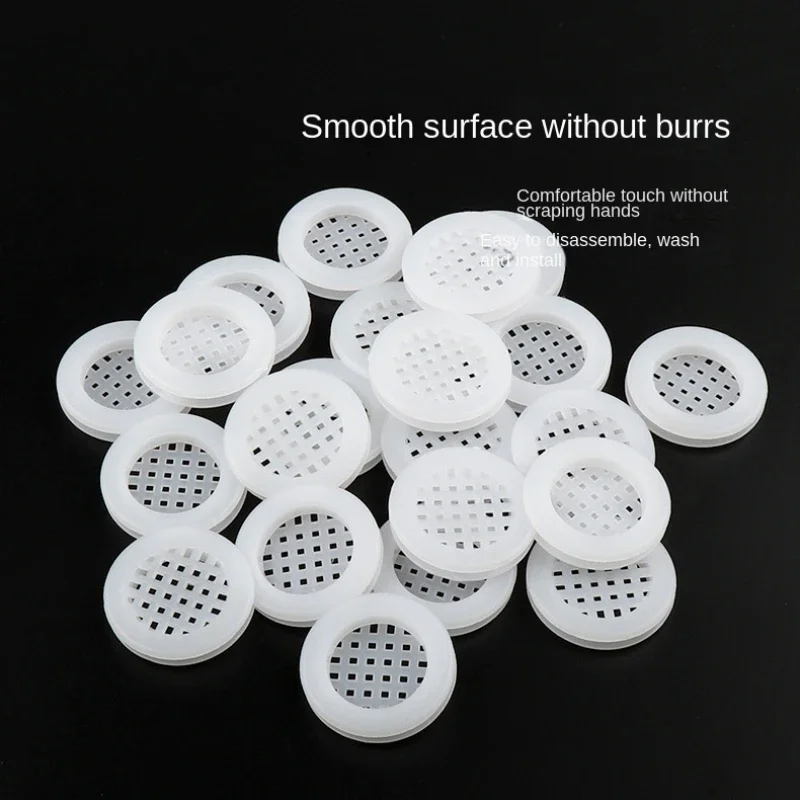 Furniture plastic air vent cover Kitchen cabinet Shoe cabinet Air mesh moisture proof vent Double white closet air 10pcs air vent grille
