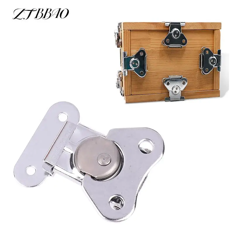 

1PCS Wooden Box Toolbox Buckle Rotary Lock Stainless Steel Butterfly Toggle Latch Catch Clamp Flight Case Part