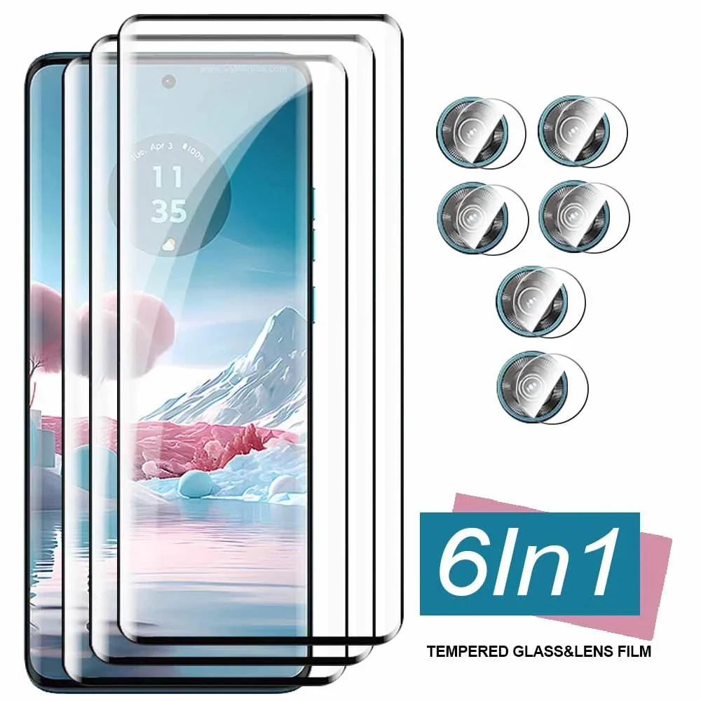8-in-1 9D Curved Screen Protector with Tempered Glass Lens