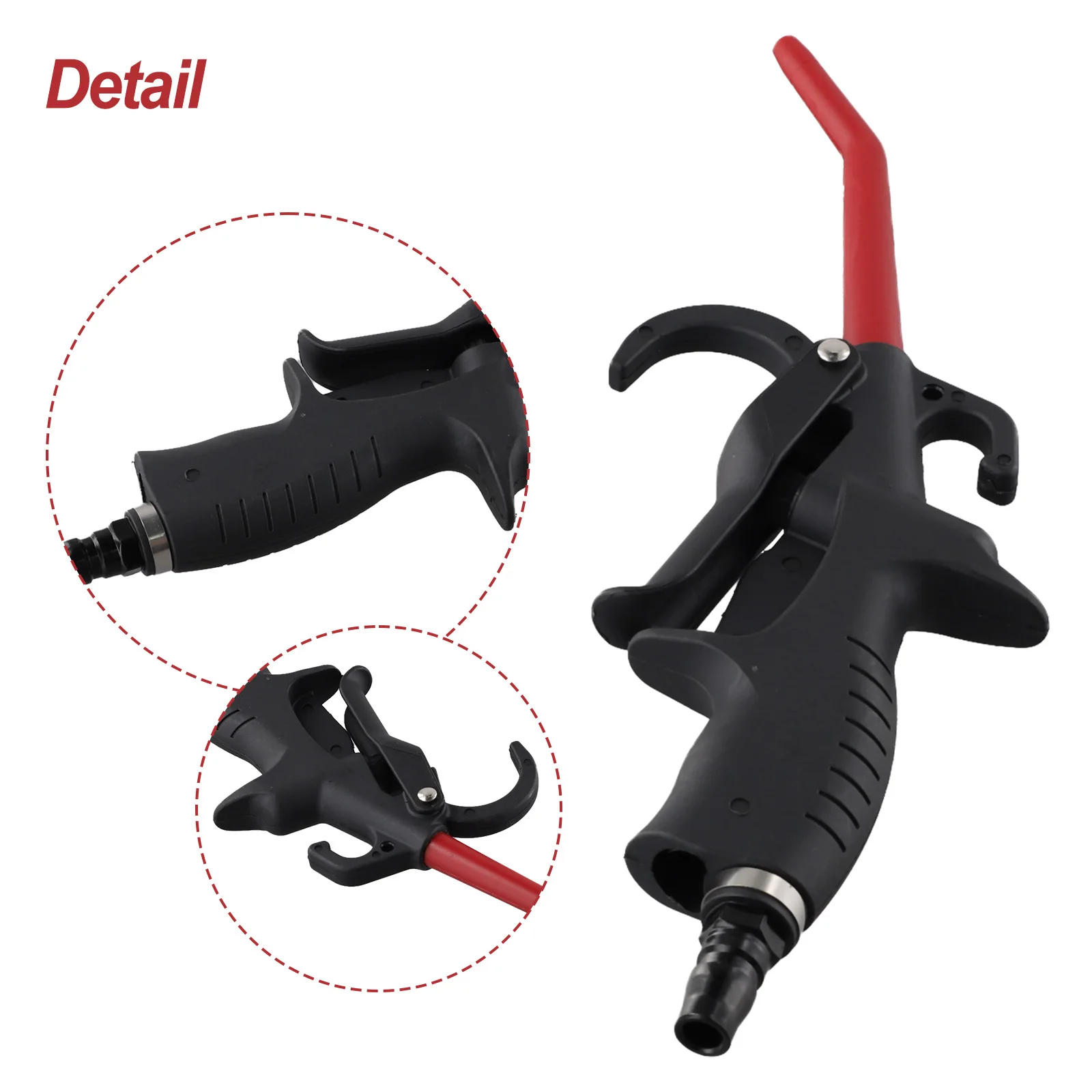 Pneumatic Air Blowguns Triggers Cleaner Compressor Dust Blower Nozzle Sprayguns Extended Mouth Dust Blowing Gun Pneumatic Tools