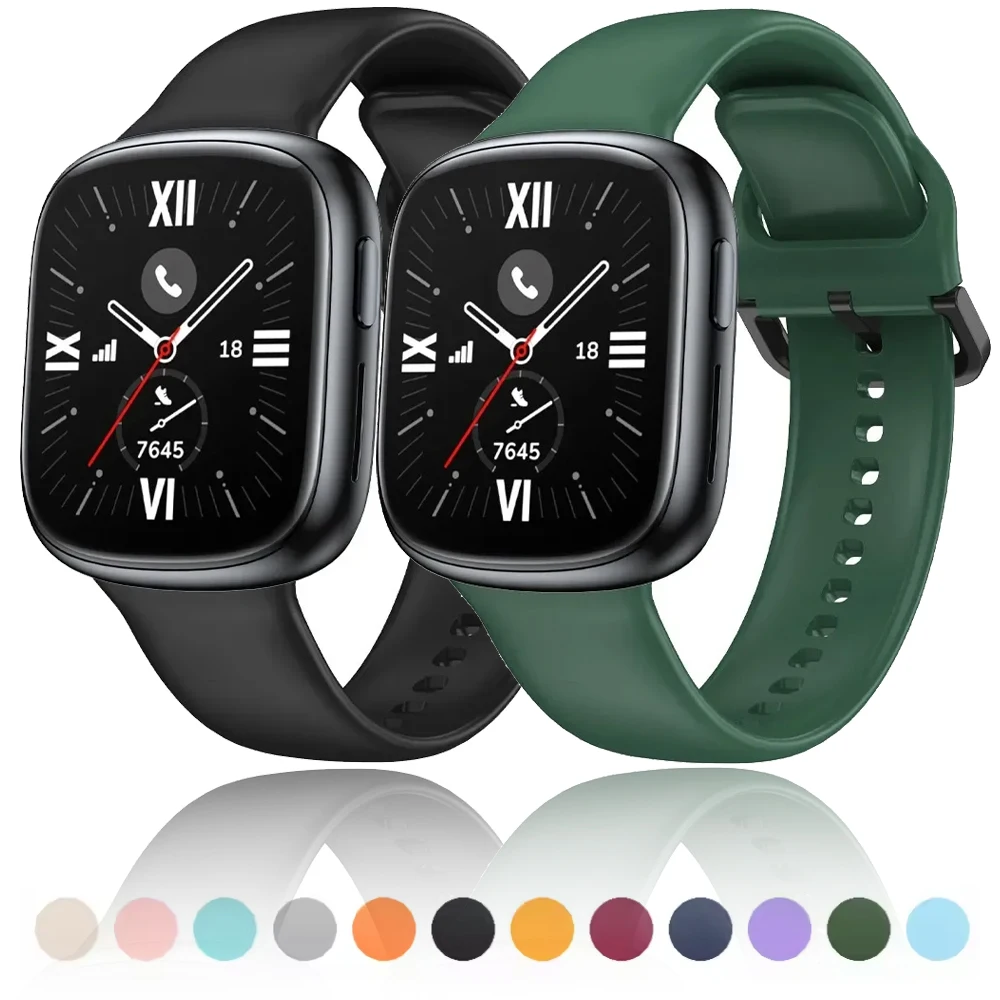 Comfortable Breathable Soft Silicone Watch Strap Replacement Bracelet Accessories Wristband