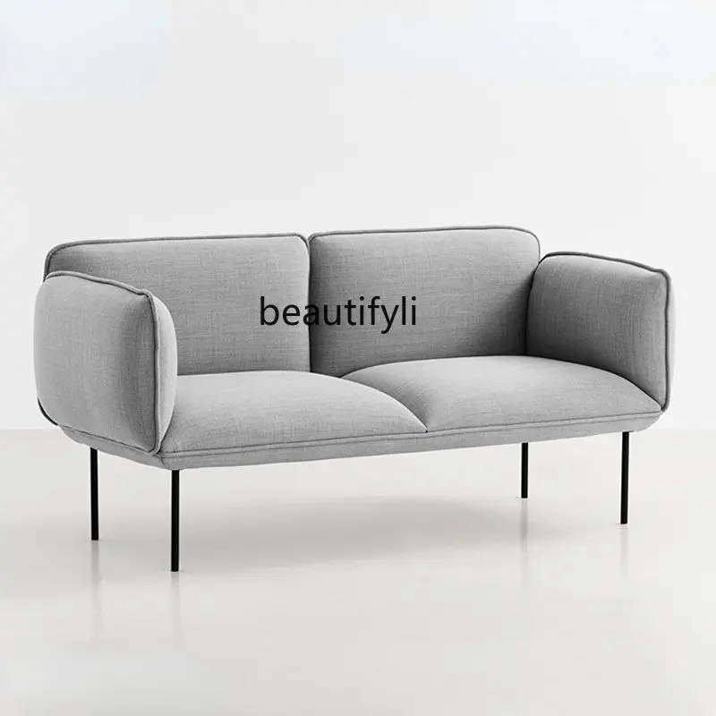 

yj Nordic Fabric Leather Designer Single Double Leisure Sofa