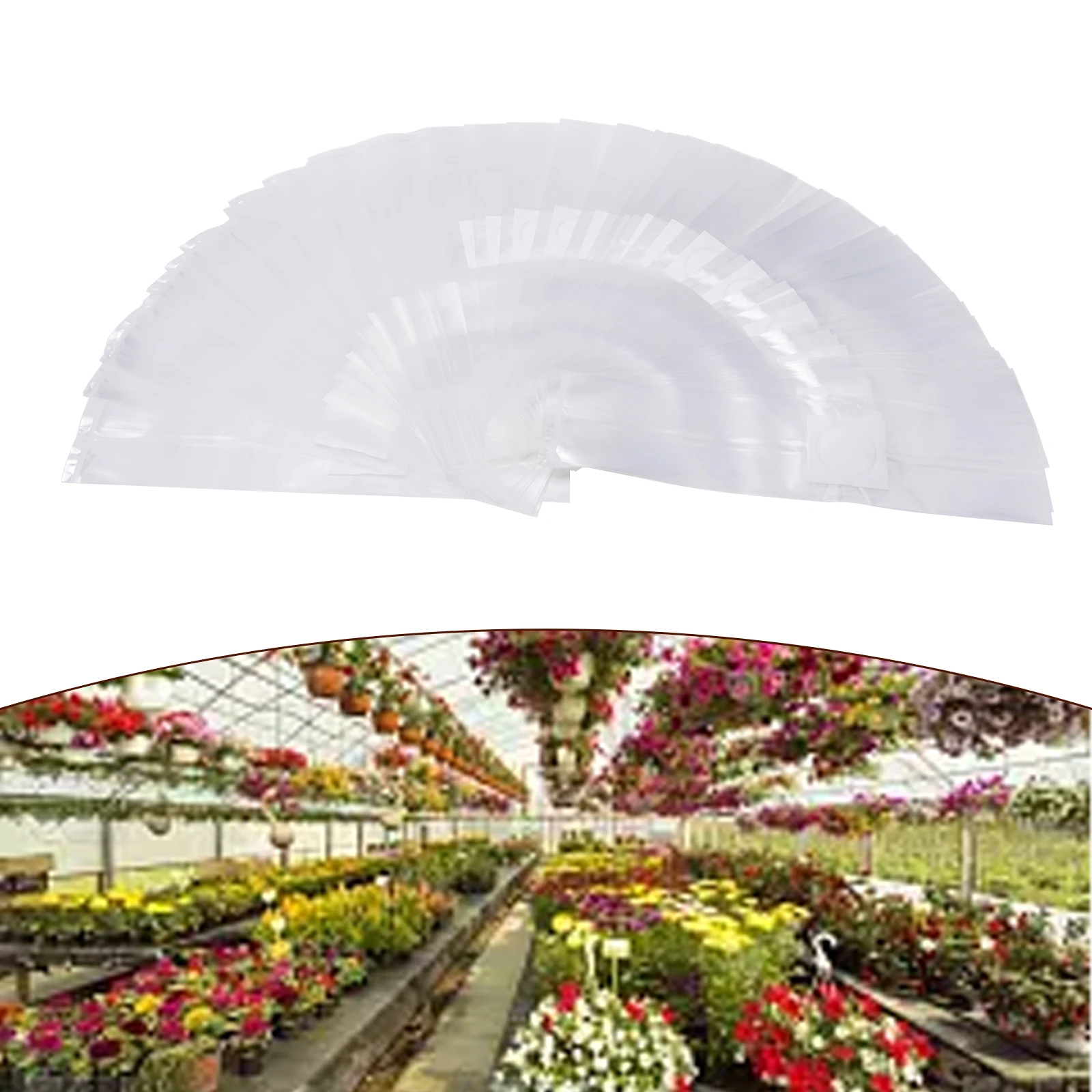 

Полипропиленовая термостойкая Подложка для выращивания грибов, предварительно Запечатываемые Садовые принадлежности для грибов, 50 шт.