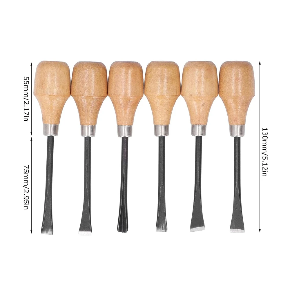 Wood Carving Tools Professional Woodworking Graver Chisel Kit Gouges Basic Detailed Carving Woodworkers