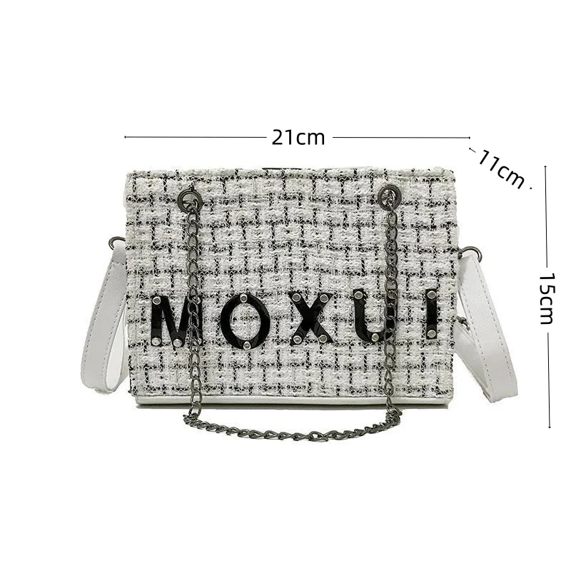 Borsa donna a tracolla versatile alla moda con catena_voghion.com