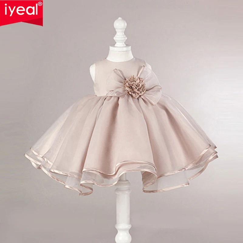 

IYEAL Flower Girl Princess Dress Kids Girl Fashionable Ball Gown Girl Stage Performance Hosting Costume