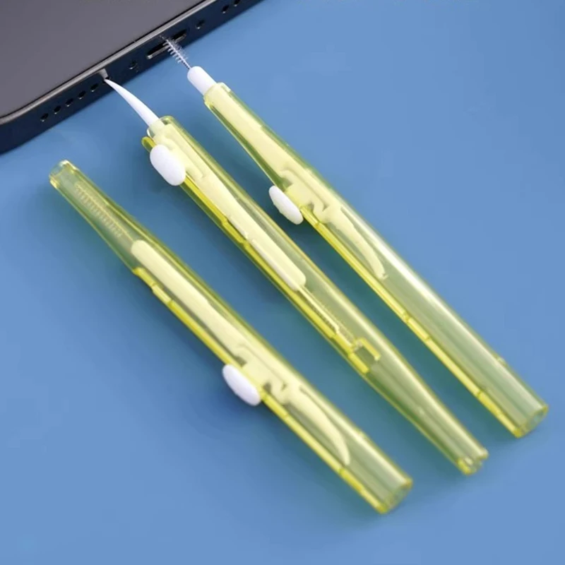 Kit di pulizia retrattile da 1/3/5 pezzi per altoparlante del telefono, spazzola per la pulizia degli auricolari, kit di pulizia del telefono cellulare - Image 5