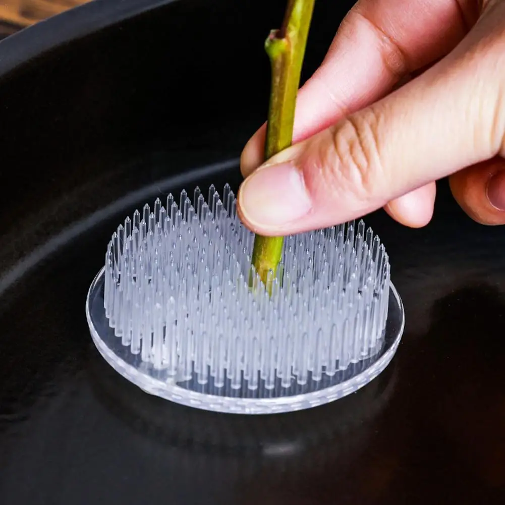 Plastic Flower Holder Pin Holder Flower Holder Insert Tools Suction Art