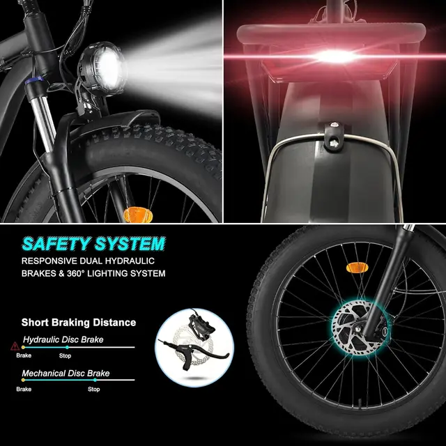 파워, 내구성, 편안성을 완벽히 결합한 듀얼 모터 전기 자전거