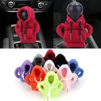 VIKEFON Car Shift Lever Handle Kit Creative Universal Car Gear Shift Washable Hoodie Decoration Funny Car Interior Accessories 3
