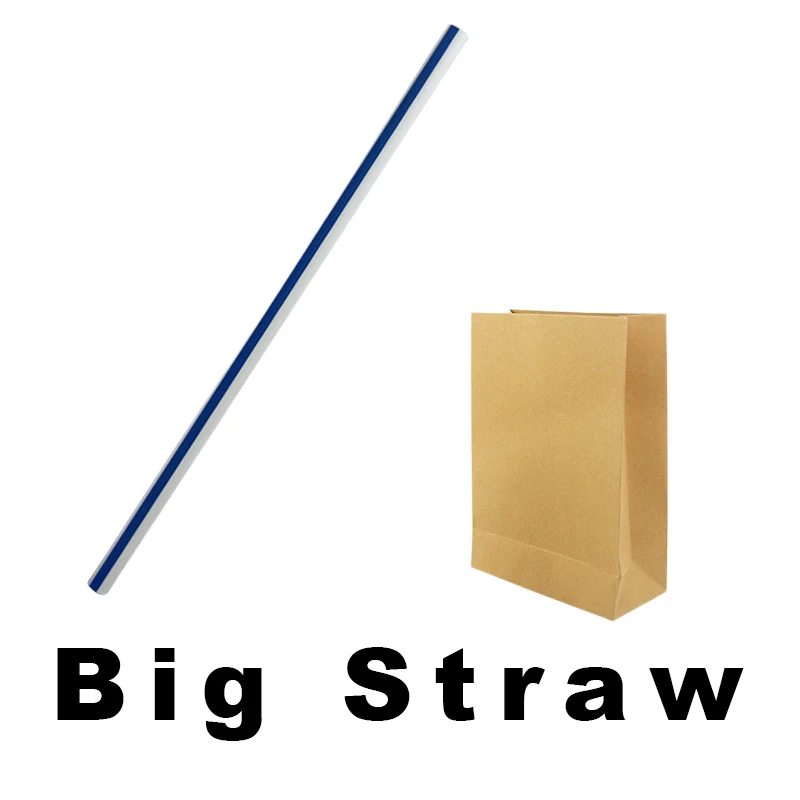 Tutorial Big Straw Appearing Big Straw 1.25m - Magic Tricks Straw From Empty Bag Close Up ...