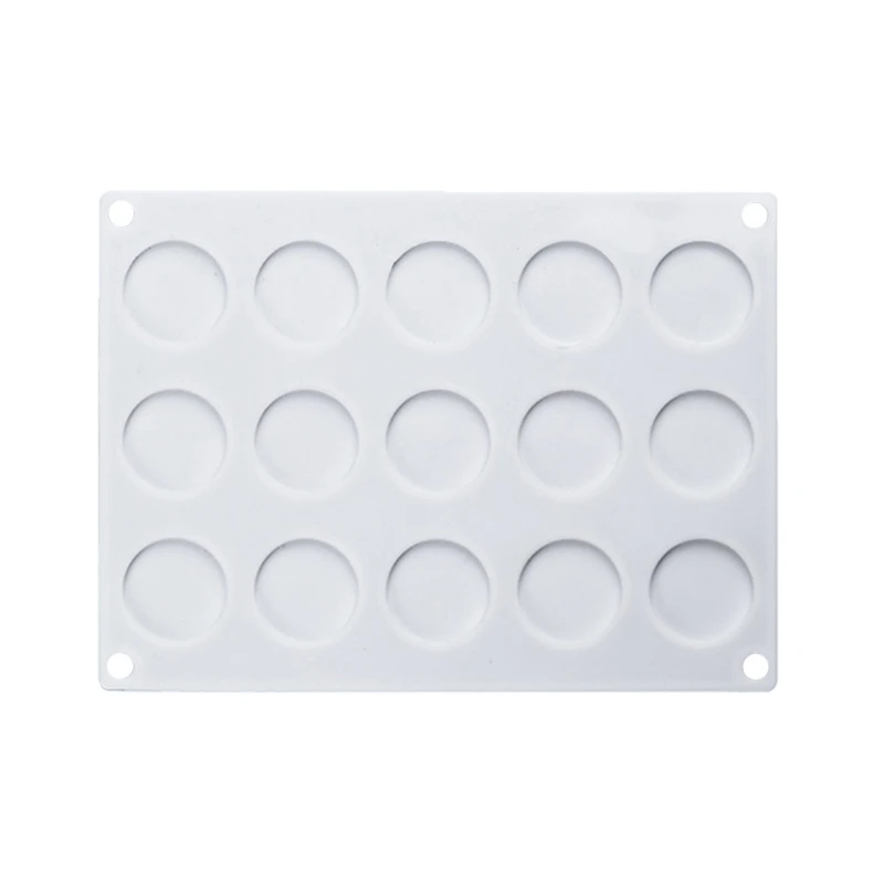 

831B Силиконовая форма для сургучной печати 15 Cavity Wax Seal Stamp Wax Making Mold for Wedding