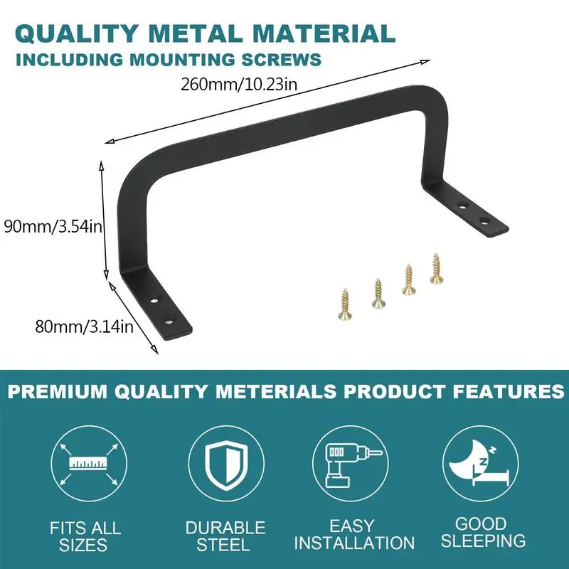 NXN-HOME Mattress Slide Stopper, Metal Mattress Retainer Bar for Adjustable  Beds, Mattress Holder in Place to Keep Mattress from Sliding, Metal