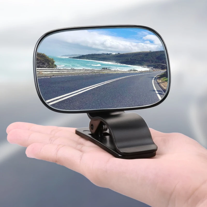 Baby Mirror Car Interior Rear View Mirror with Sucker & Clip Rear Facing Mirrors Safety Driving Kids Monitor Angle Adjustable