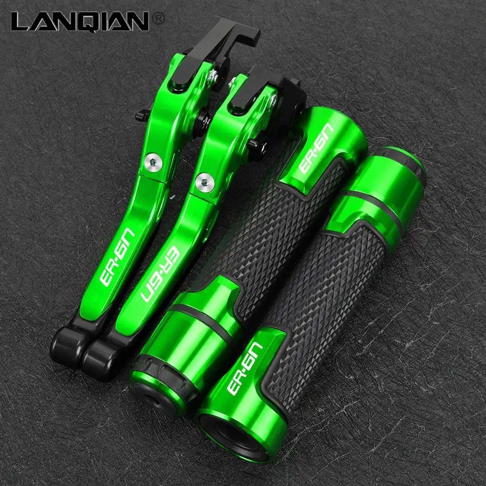 

Motorcycle Brake Clutch Levers FOR KAWASAKI ER6N ER-6N ER 6N 2009-2017 2016 2015 2014 Handbrake Handlebar Grip Handle Hand Grips