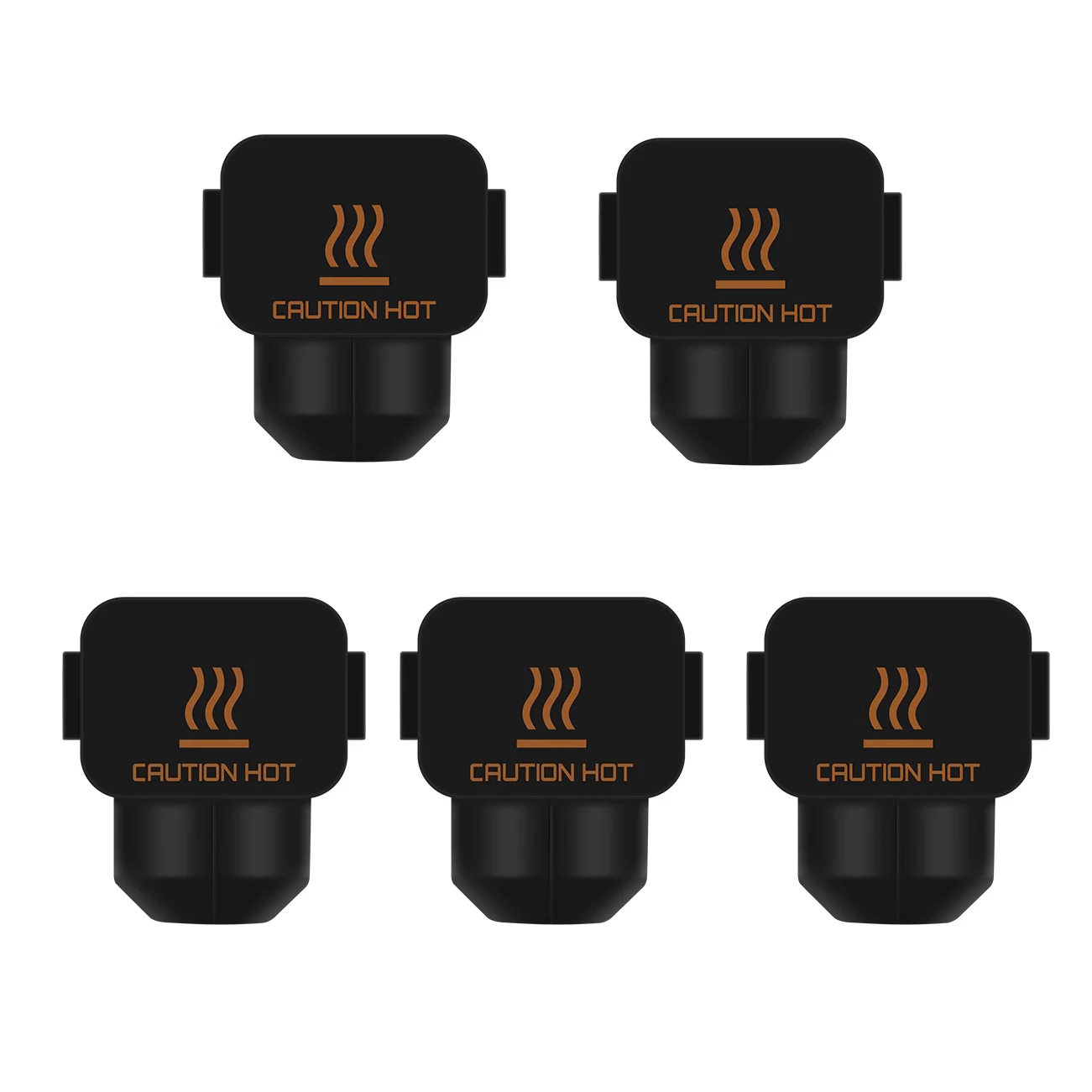 

5pcs A1 Silicone Sock Covers 300C High Temperature F Bambulab A1 / A1 Mini 3D Printer Hotend Replacement Accessories