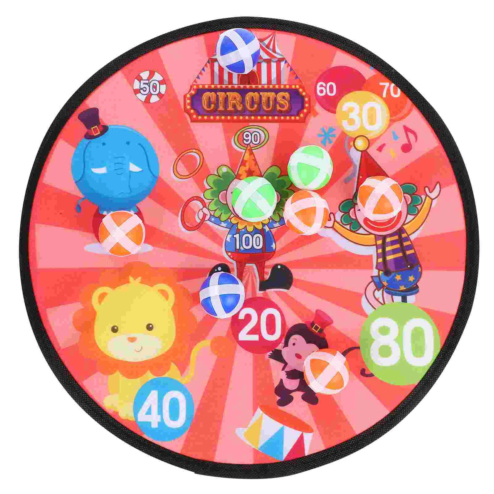 

Sticky Ball Game Indoor Kids Toy Toys Games Cloth Boards Dartboards Parent-child