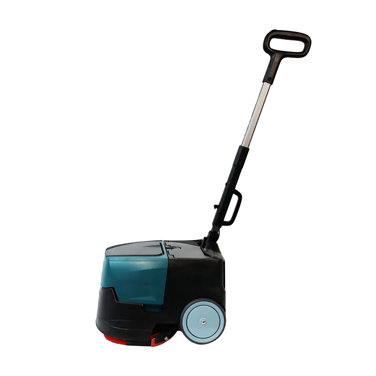 Sino Cleanvac promotional best quality hot selling intelligent electric hand push double discs portable automatic floor scrubber цена и фото