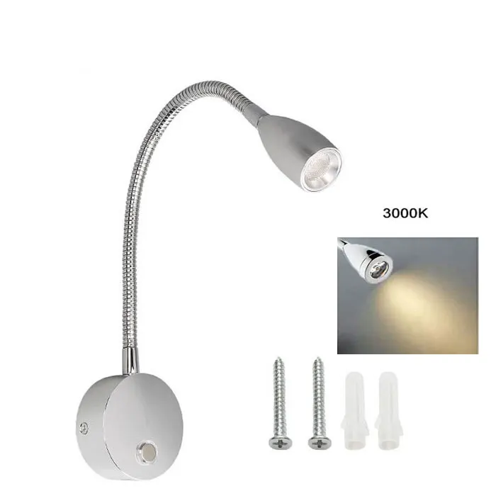 CPROSP 2-tlg. 12V LED Leselampe - Dimmbar Mit USB Wohnwagen